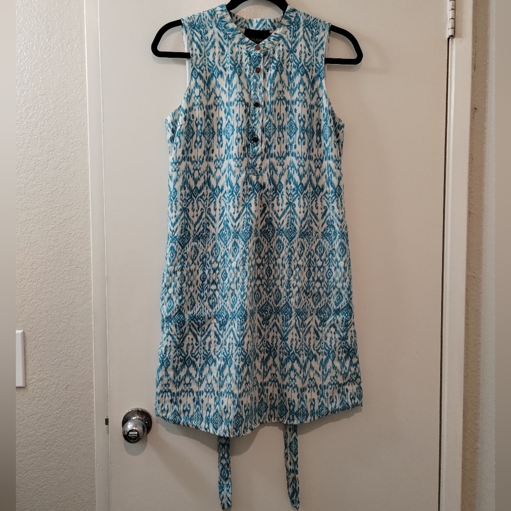 CynthiaRowley Linen Sleeveless Dress Size 4